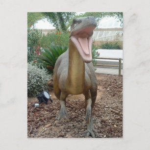 Cartão Postal Cartão-postal do Velociraptor Dinossaur