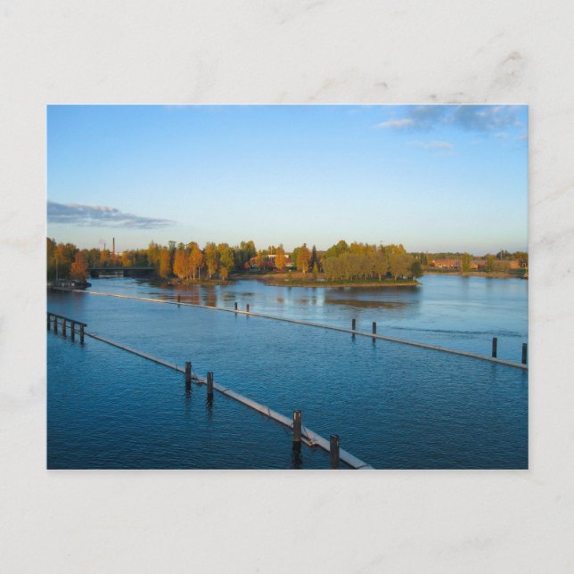 Cartão Postal Cartão-postal do Verão em Joensuu (Frente)