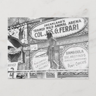 Cartão Postal Cartão-postal do Vintage DreamLand
