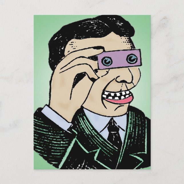 Cartão Postal Cartão-postal do visualizador (Frente)