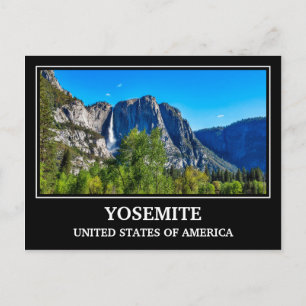 Cartão Postal Cartão-postal do Yosemite EUA
