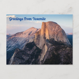 Cartão Postal Cartão-postal do Yosemite Half Dome