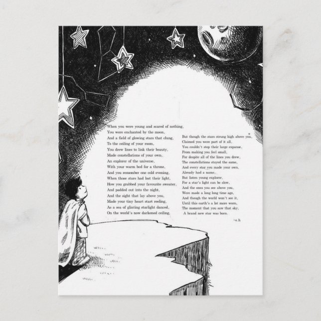 Cartão Postal Cartão-postal do Young Explorer (Frente)