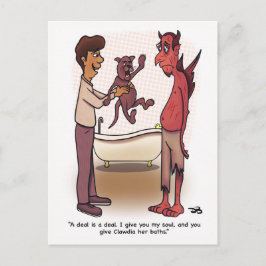 Cartão Postal Cartão-postal dobrado pela Clawdia