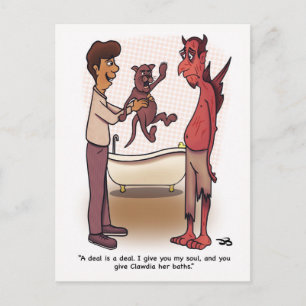 Cartão Postal Cartão-postal dobrado pela Clawdia