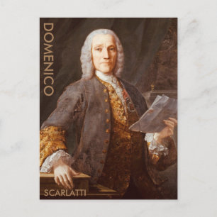 Cartão Postal Cartão-postal Domenico Scarlatti