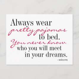 Cartão Postal Cartão-postal dos doces sonhos