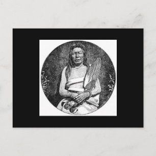 Cartão Postal Cartão-postal dos índios americanos