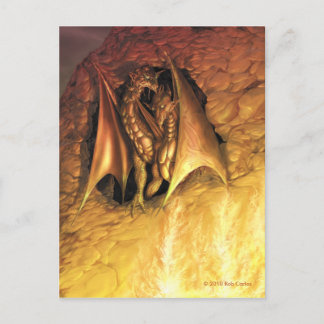 Cartão Postal Cartão-postal DragonFire