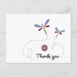 Cartão Postal Cartão-postal Dragonfly