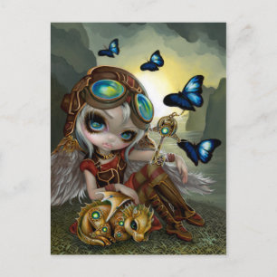 Cartão Postal Cartão-postal "Dragonismo de Carrinho"