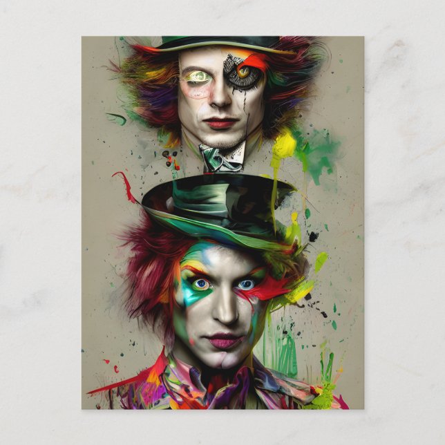 Cartão Postal Cartão-postal duplo (Frente)