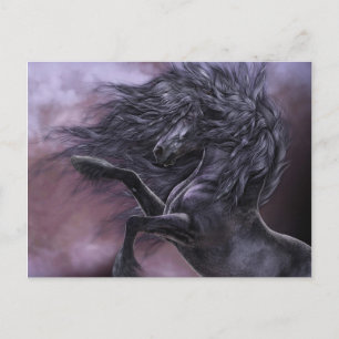 Cartão Postal Cartão-postal Ebony Fire