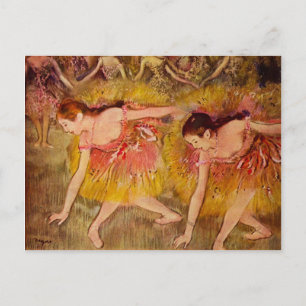 Cartão Postal Cartão-postal Edgar Degas Ballerina