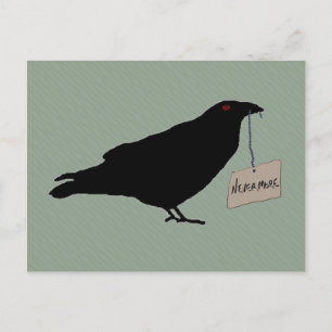 Cartão Postal Cartão-postal Eerie Raven