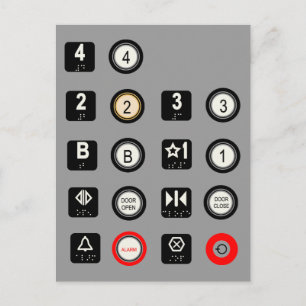 Cartão Postal Cartão-postal elevador