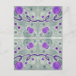 Cartão Postal Cartão-postal em aberto da Cinza Globals