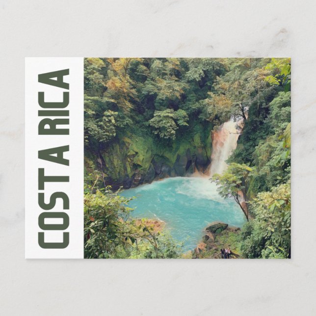 Cartão Postal Cartão-postal em cascata (Frente)