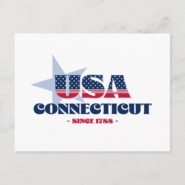 Cartão Postal Cartão-postal em vermelho, branco e azul (Frente)