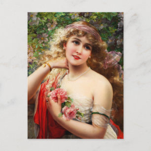 Cartão Postal Cartão-postal Emile Vernon Primavera