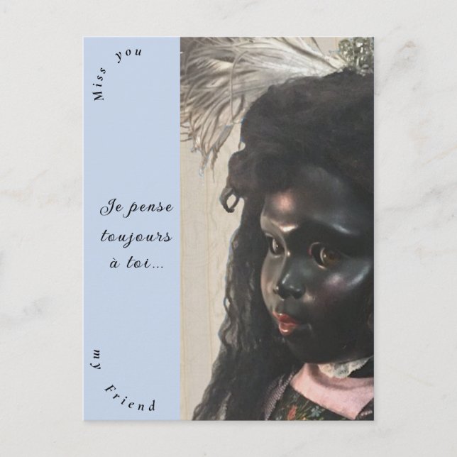 Cartão Postal Cartão-postal 'Encontre-me em Nova Orleans' (Frente)