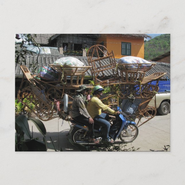 Cartão Postal Cartão-postal engraçado| Carga pesada (Frente)