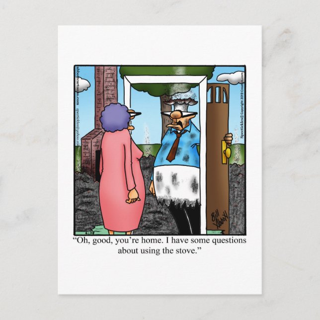 Cartão Postal Cartão-postal engraçado de "casar-se" (Frente)