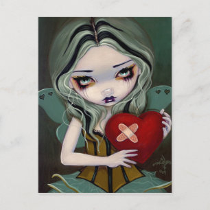 Cartão Postal Cartão-postal "Enviando um Coração Quebrado"