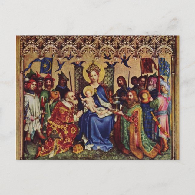 Cartão Postal Cartão-postal (Escritura): Mt 2:11 Peregrinação In (Frente)