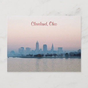 Cartão Postal Cartão-postal Evening Cleveland