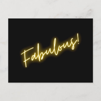 Cartão Postal Cartão-postal fabuloso