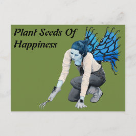 Cartão Postal Cartão-postal Fantasia de Jardim das Fadas Escuras