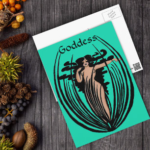 Cartão Postal Cartão-postal Fantasy Goddess