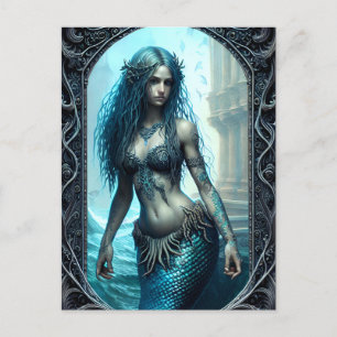 Cartão Postal Cartão-postal Fantasy Mermaid