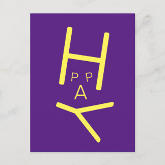Cartão Postal Cartão-postal feliz