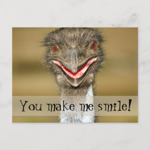 Cartão Postal Cartão-postal feliz
