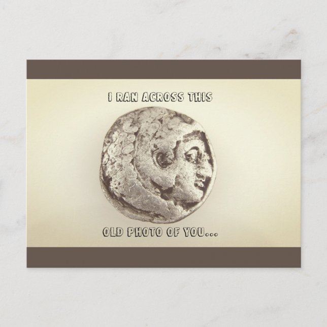 Cartão Postal Cartão-postal FELIZ DE ANIVERSÁRIO ANTIGO (Frente)