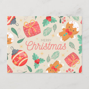 Cartão Postal Cartão-postal Feliz de Natal