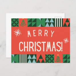 Cartão Postal Cartão-postal Feliz de Natal