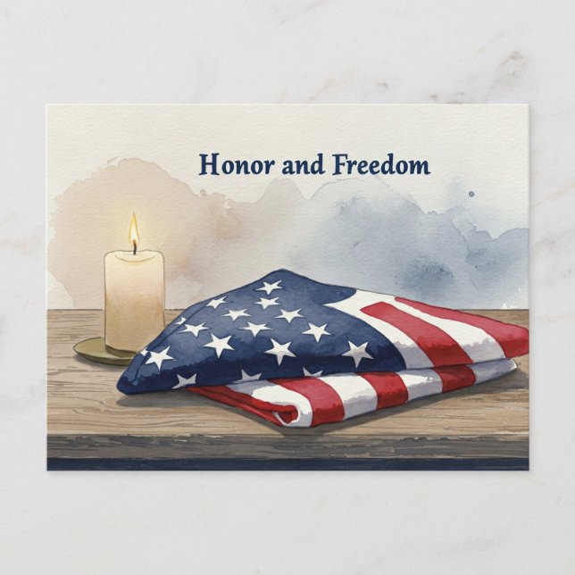 Cartão Postal Cartão-postal Feliz para Estrelas e Strips de 4 de (Frente)