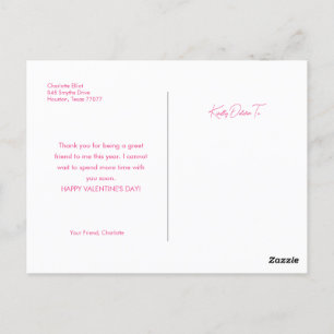 Cartão Postal Cartão-postal Feliz para o Dia dos Namorados