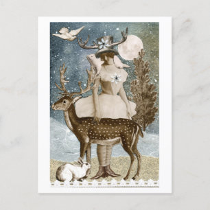 Cartão Postal Cartão-postal Feriados com Amigos