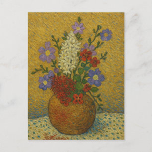 Cartão Postal Cartão-postal floral