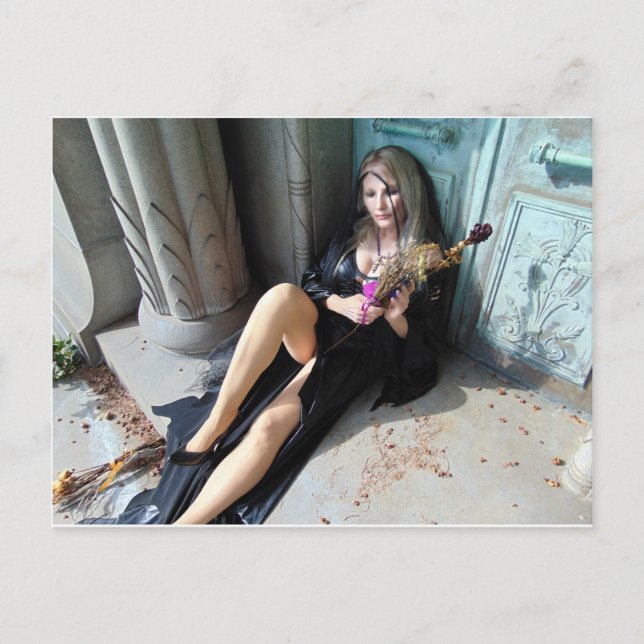 Cartão Postal Cartão-postal Flores de Morto amplificado (Frente)