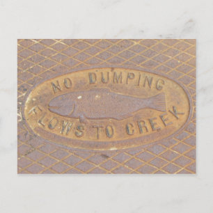 Cartão Postal Cartão-postal - Fluxos para Creek