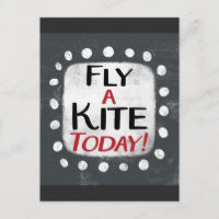 Cartão-postal Fly A Kite Hoje