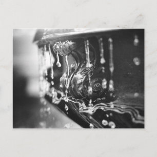 Cartão Postal Cartão-postal fonte B&W