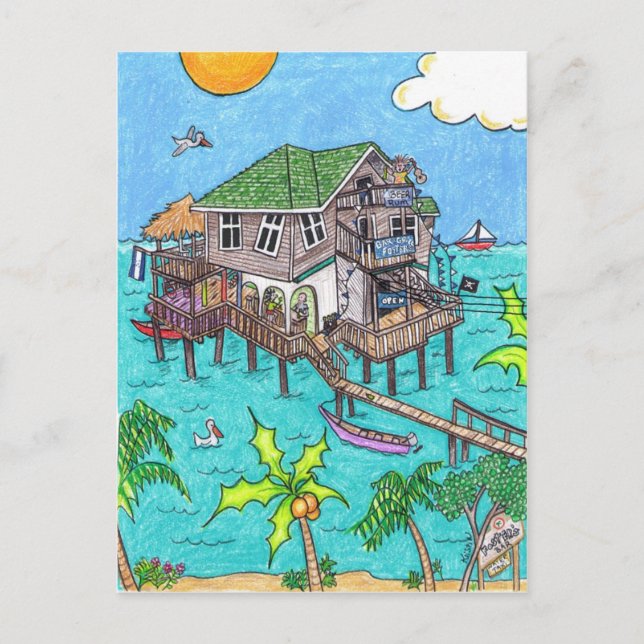 Cartão Postal Cartão-postal Foster e Grill (Frente)