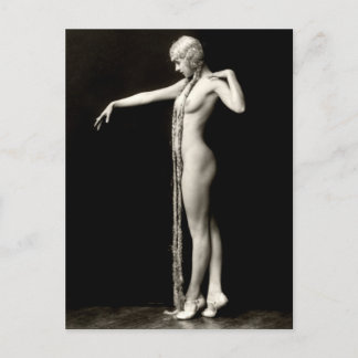 Cartão Postal Cartão-postal francês da Nude