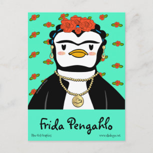 Cartão Postal Cartão-postal Frida Pengahlo